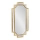 preview thumbnail 34 of 99, Kate and Laurel Minuette Traditional Decorative Framed Wall Mirror 11x21 - Gold