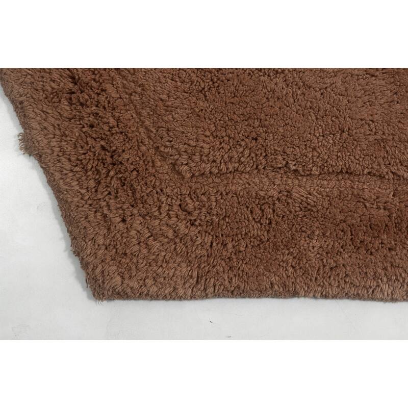 Home Weavers Waterford Collection Absorbent Cotton 3 Piece Set Machine Washable Bath Rug