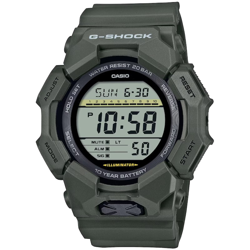 Casio Men's G-Shock GD-010 Series Black Dial Watch - GD010-3 - 6 (36)