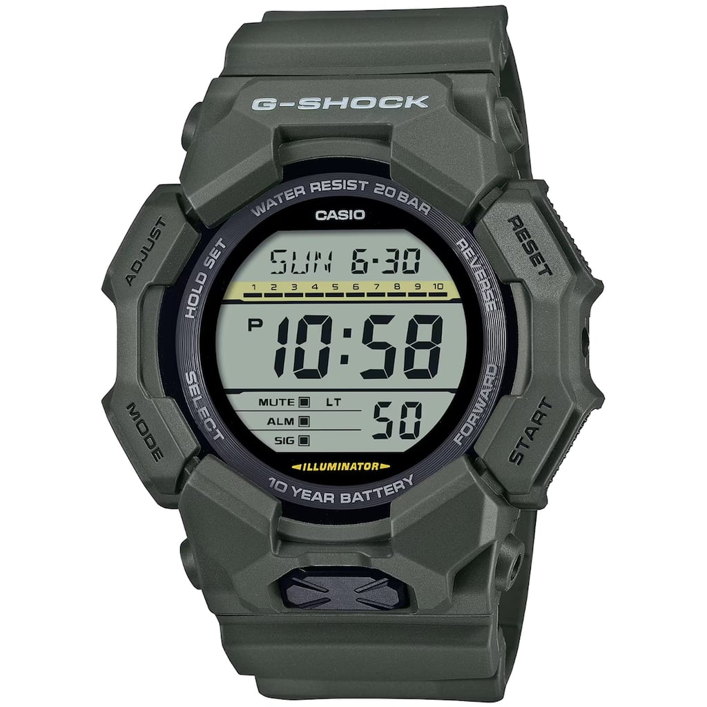 Casio Men's G-Shock GD-010 Series Black Dial Watch - GD010-3 - 6 (36)