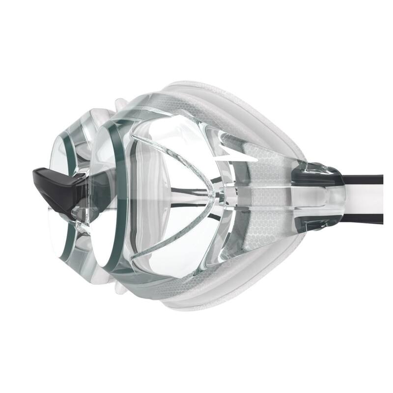 Vanquisher 3.0 Optical Mirrored Swimming Googles, Clear