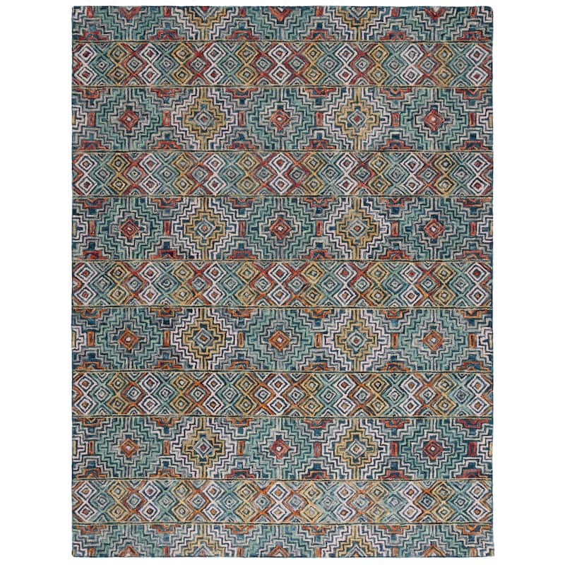 SAFAVIEH Handmade Aspen Licia Bohemian & Eclectic Tribal Wool