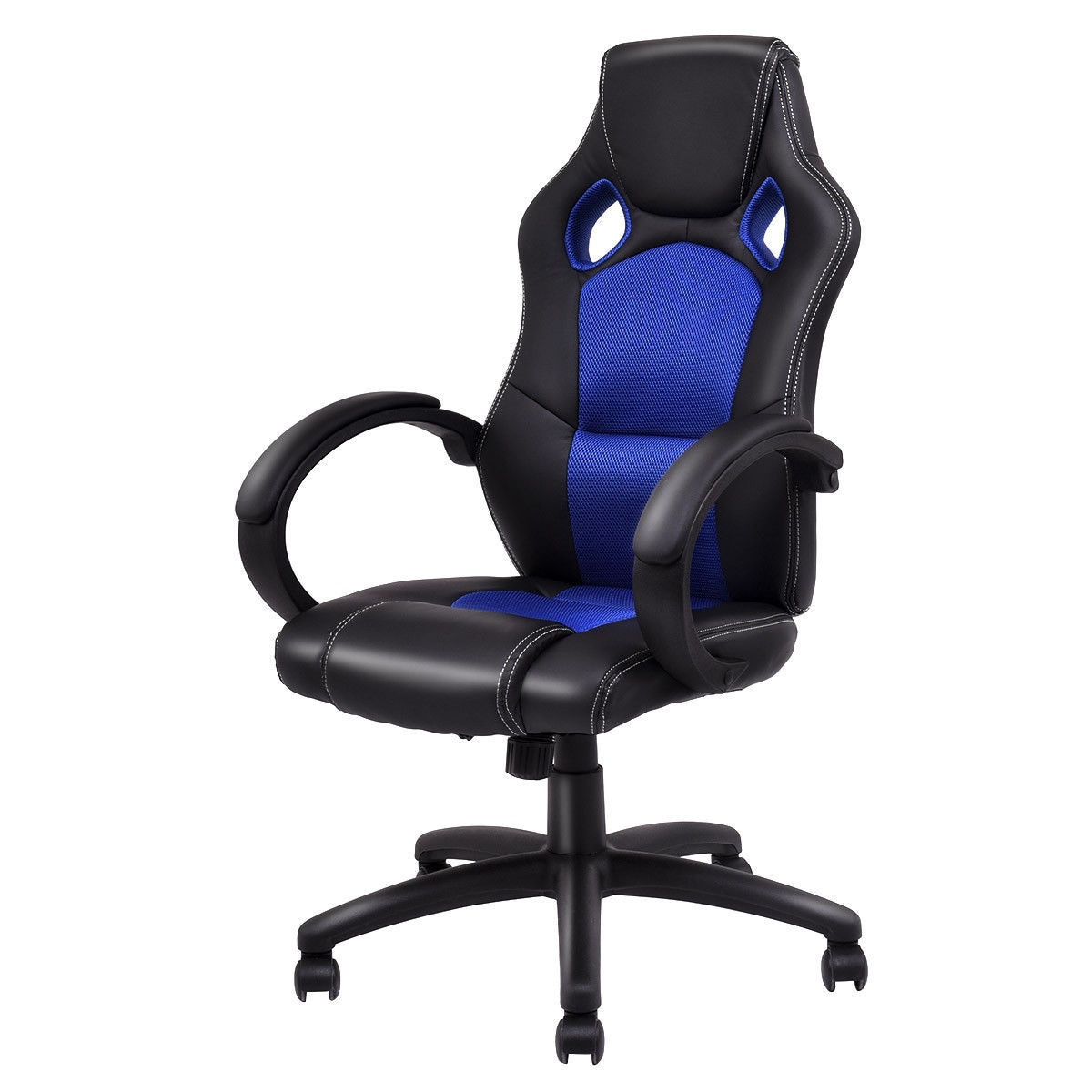 Costway High Back Racing Chair Bucket Seat Office Desk Gaming Swivel Executive New Costway High Back Racing Chair Bucket Seat Office Desk Gaming Swivel Executive New