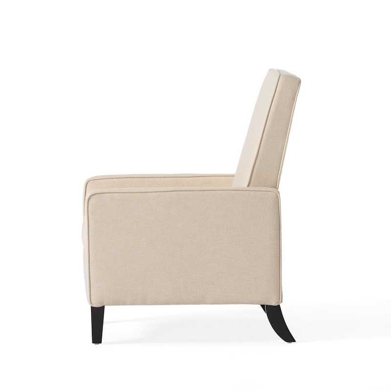 Dalton Fabric Pushback Recliner Club Armchair by Christopher Knight Home