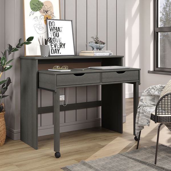 Extendable writing desk discount