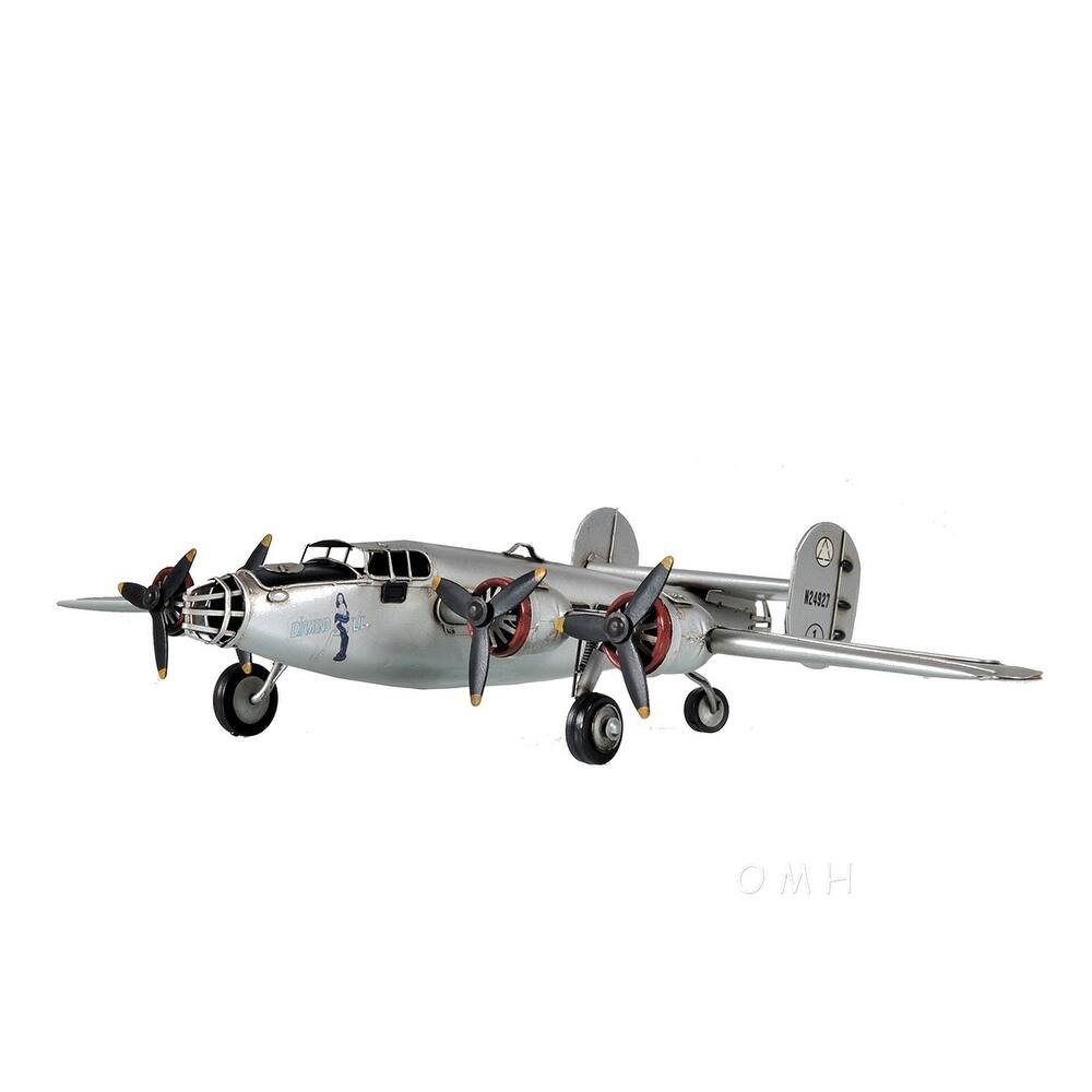 c1940 B-24 Liberator Bomber Sculpture