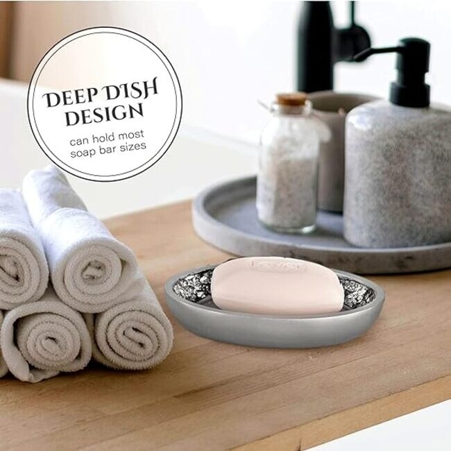 Super Cool Creations Set Di 6 Specchi Extra Splash Per Bagno, Grandi. Adesivi Murali In Acrilico Infrangibile 3mm Per Decorazioni Creative E Originali