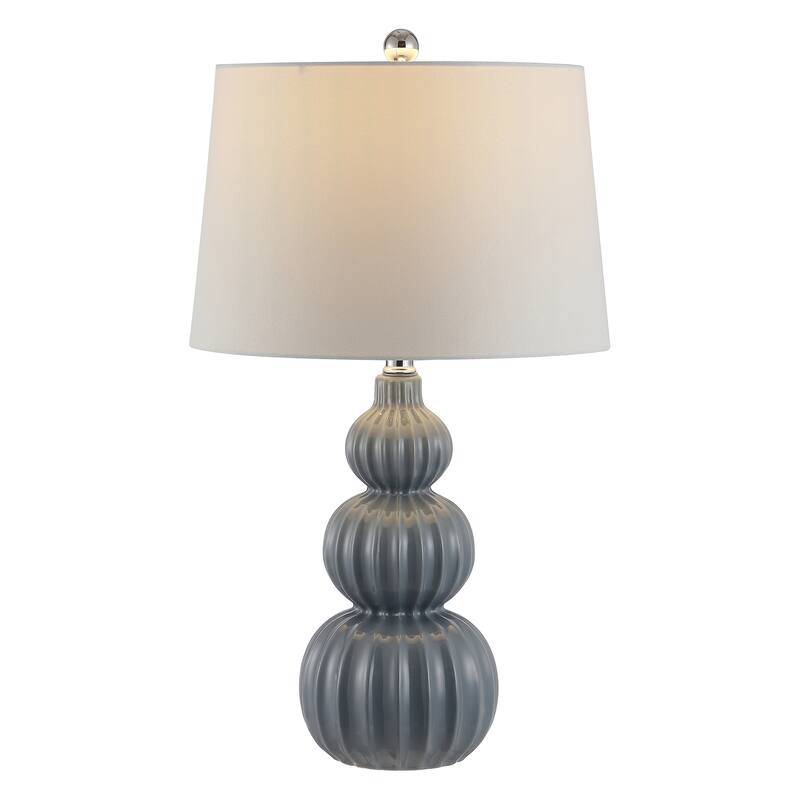 SAFAVIEH Lighting Yafit 25.5-inch Ceramic Table Lamp - 15" x 15" x 25.5" - 15Wx15Dx26H