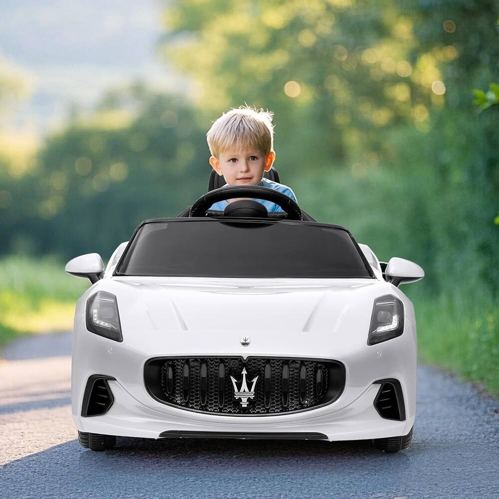 12V Battery Powered Motorized Licensed Maserati Gran Cabrio, Ride On Car Toy