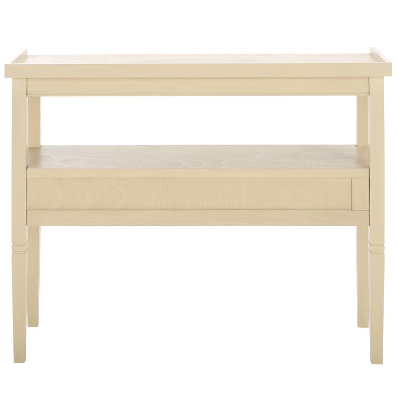 SAFAVIEH Home Araminta One Drawer Console Table - 35"W x 13"D x 30"H
