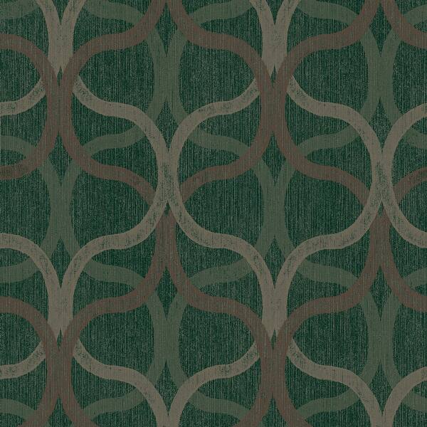 slide 2 of 4, Boutique Refine Geo Green & Gold