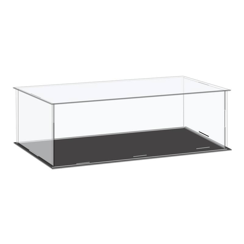 Acrylic Display Case Plastic Box Cube Storage Small Dustproof Showcase
