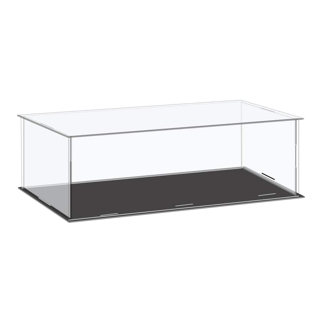 Acrylic Display Case Plastic Box Cube Storage Small Dustproof Showcase