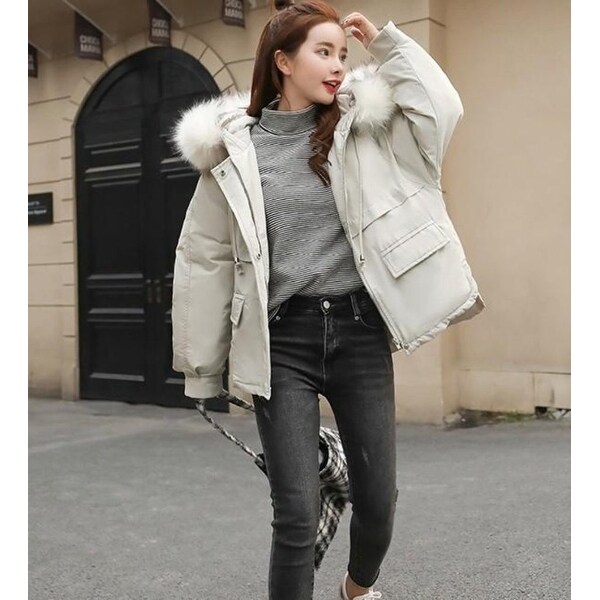 womens off white winter coats