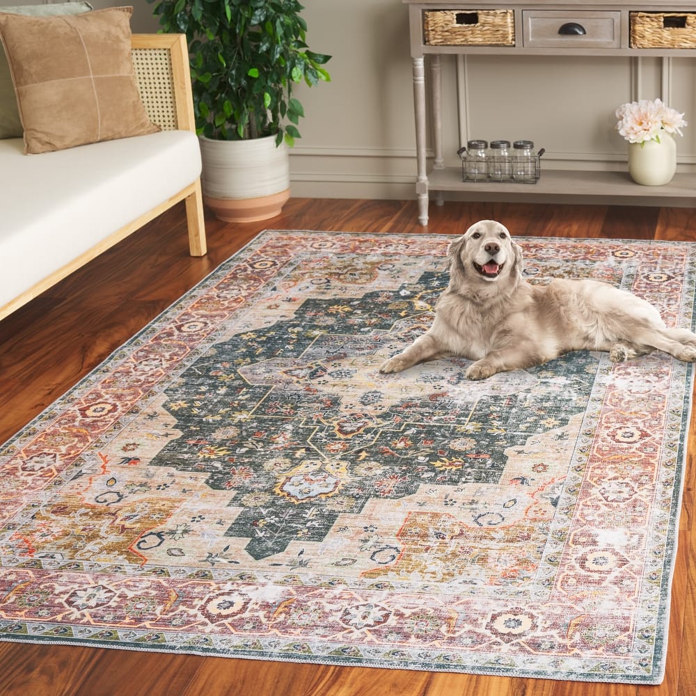 SAFAVIEH Arizona Ketrin Vintage Machine Washable Rug