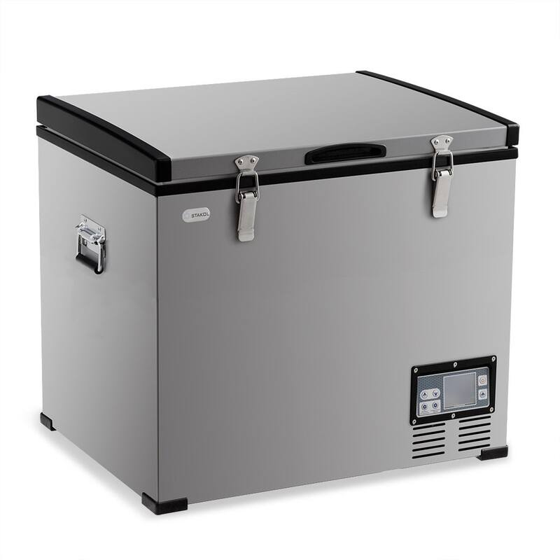 Costway 63-Quart Portable Electric Car Cooler Refrigerator / Freezer