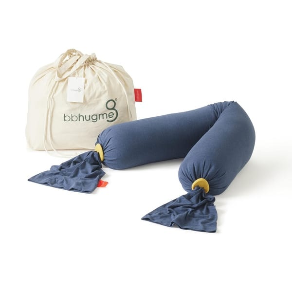 slide 2 of 47, bbhugme Adjustable Pregnancy Pillow Midnight Blue