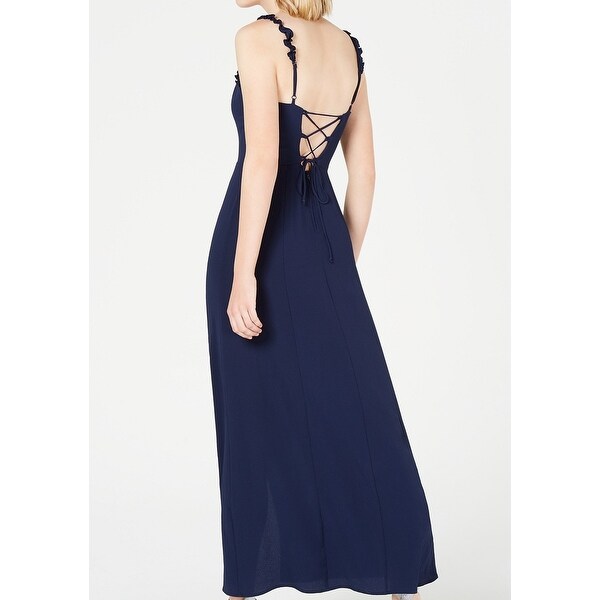 teeze me navy blue dress