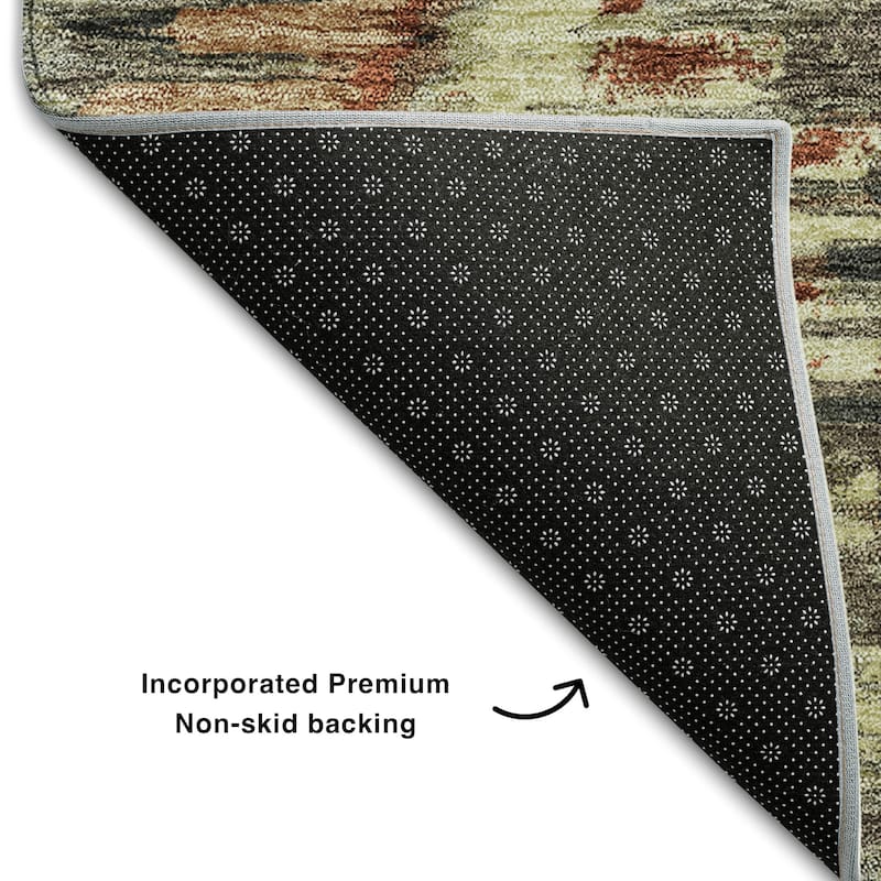 Premium Washable Super Soft Modern Abstract Mayfield Rug