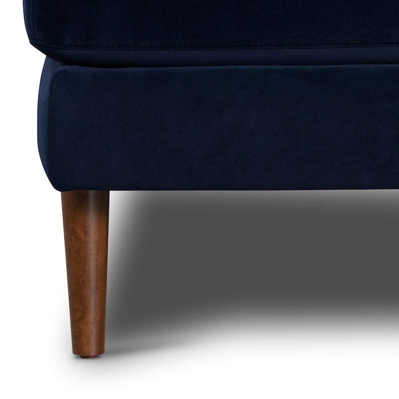 Poly and Bark Napa Fabric Left Sectional Sofa