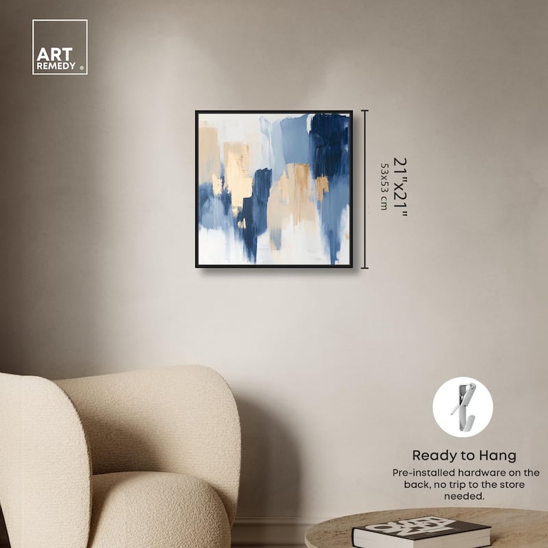 Soothing Hues I Canvas by Art Remedy