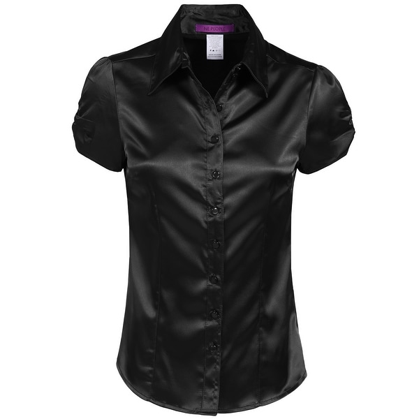 women's satin blouses sale