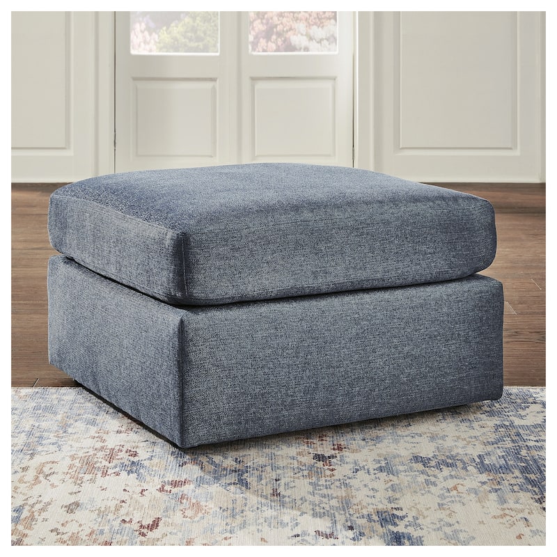 Signature Design by Ashley Modmax Oversized Accent Ottoman - Blue