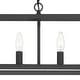 preview thumbnail 20 of 36, Modern Farmhouse 8-light 48In Rectangle Linear Chandelier for Dining Room with UL Certified