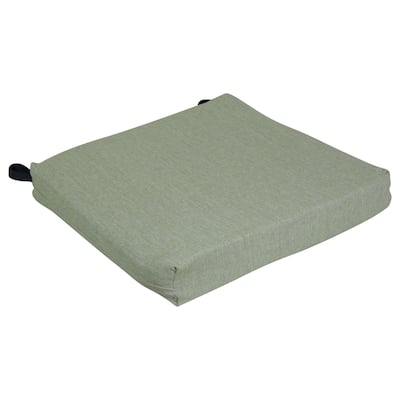 20-inch by 19-inch Premium Woven Olefin Indoor/Outdoor Chair Cushion - 20 x 19