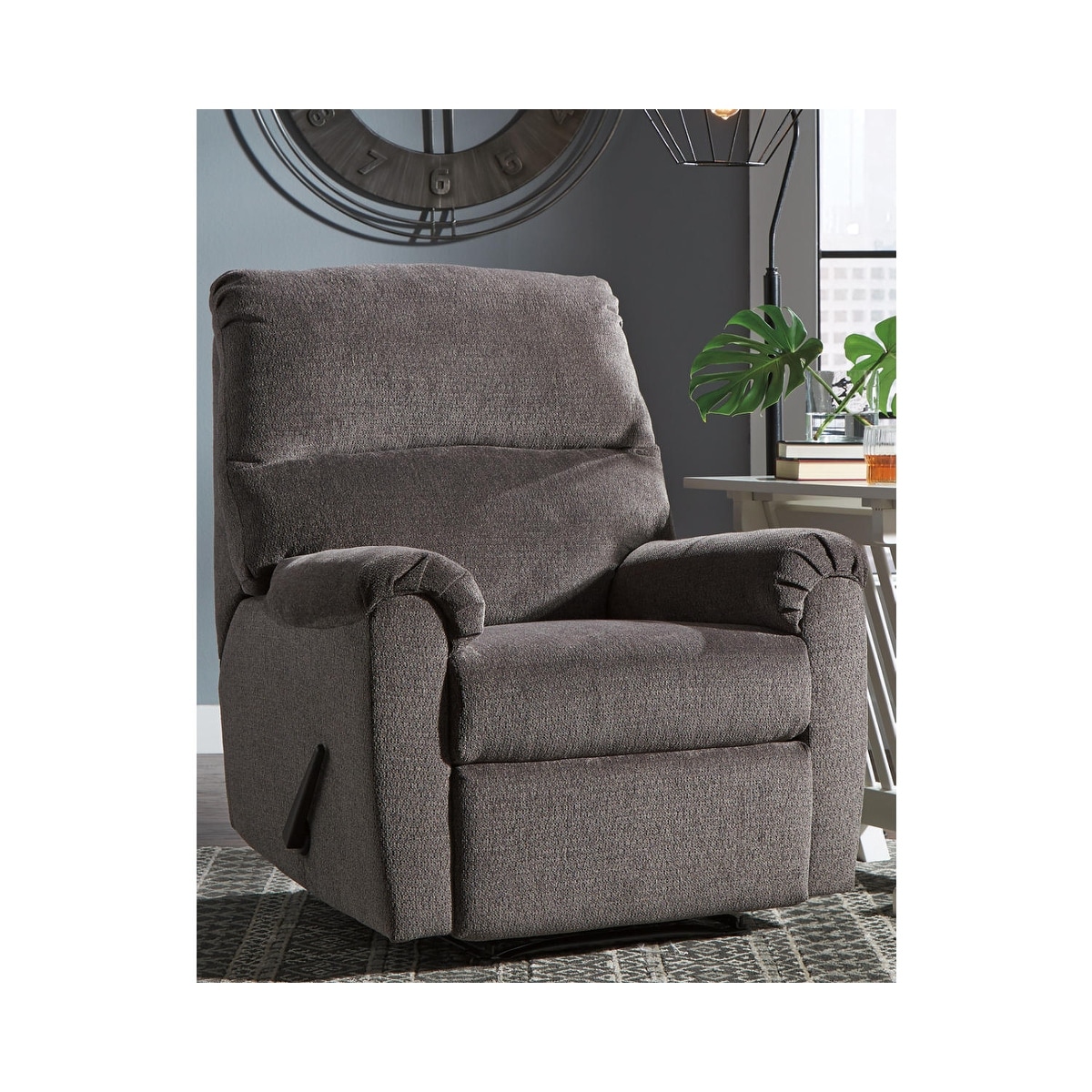 Nerviano gray sales zero wall recliner
