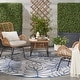 preview thumbnail 2 of 16, Nourison Aloha Leaf Print Vibrant Indoor/Outdoor Area Rug