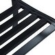 preview thumbnail 5 of 4, 47.2" Steel Garden Furniture, Made of Steel and Lattice-Patterned Plastic, Outdoor Occasion Bench, Simple Park Bench