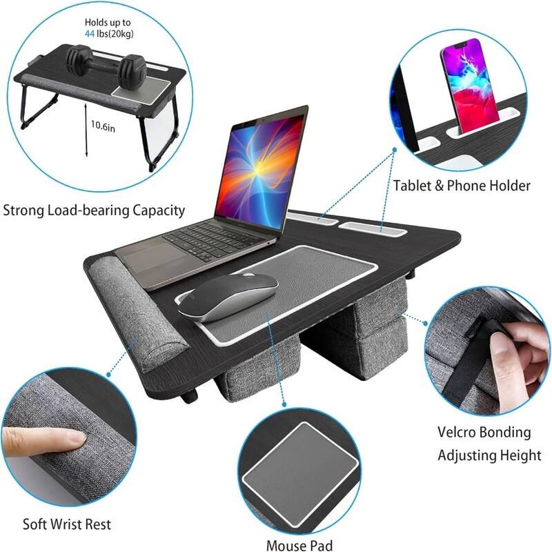 Lap Desk for Laptop with Cushion