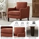 preview thumbnail 7 of 9, Fabric Modern Accent Chair Armchair