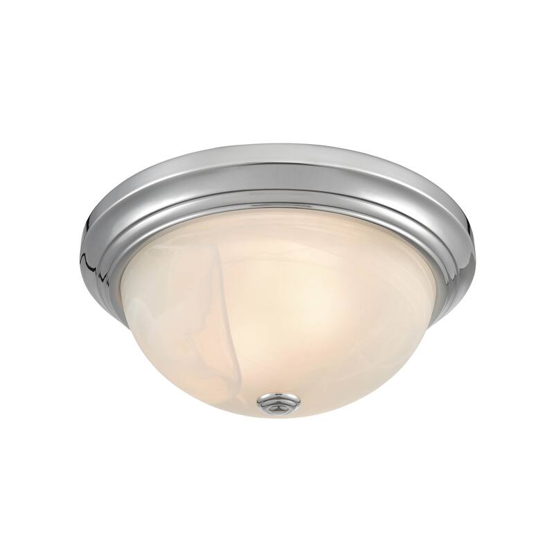Millennium Lighting Metal 3 Light Flush Mount Ceiling Fixture in Multiple Finishes