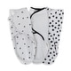preview thumbnail 1 of 0, Ely's & Co. Baby Adjustable Swaddle Blanket - 3 Pack 0-3 Months - Grey