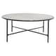 preview thumbnail 23 of 39, SAFAVIEH Couture Jessa Round Metal Coffee Table - 36"W x 36"D x 15"H