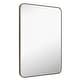 preview thumbnail 26 of 31, Mirror Trend Round Flat Metal-framed Wall Mirror