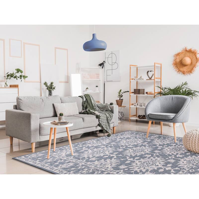 Liora Manne Malibu Kashan Indoor/Outdoor Rug