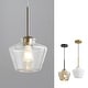 Cafe 1-light Glass Shade Pendant Lamp -11inch - Bed Bath & Beyond 