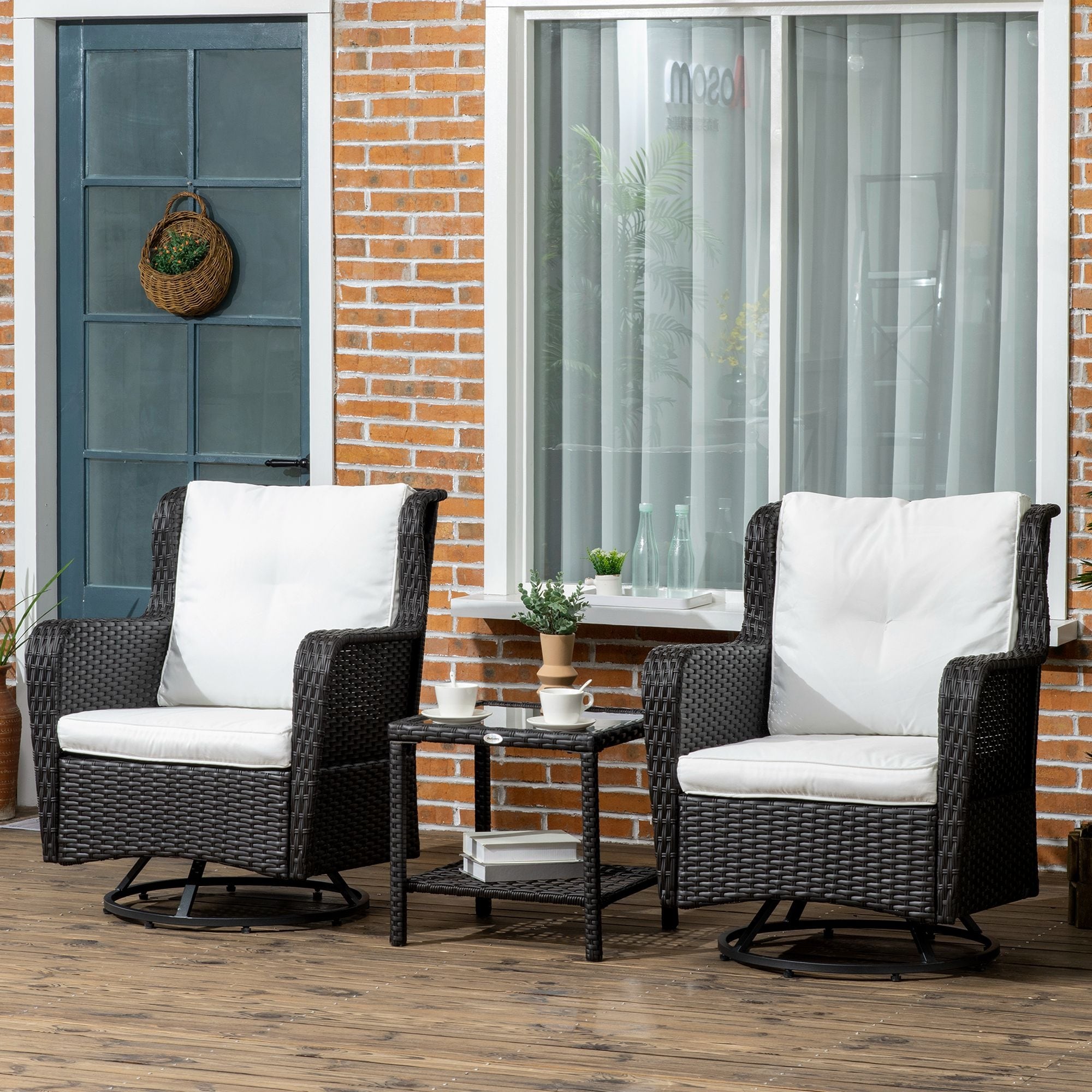 Rio rocking hotsell bistro set