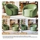 preview thumbnail 24 of 80, 34" Wide 2 Set Velvet/ Boucle Barrel Swivel Chair