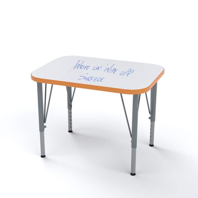 Tot Mate Versa Kids Desk Rectangle 27" x 20" Classroom Table