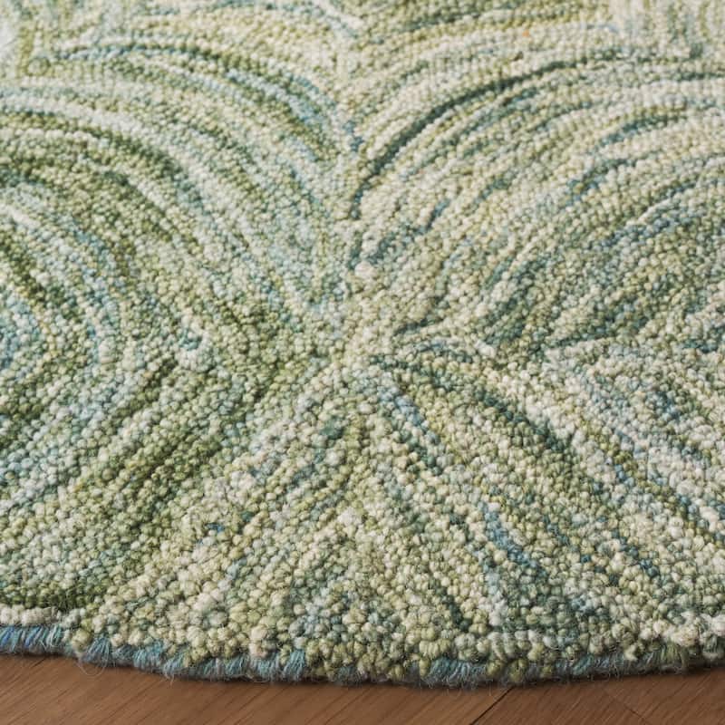 SAFAVIEH Handmade Ikat Jerina Modern & Contemporary Wool Rug