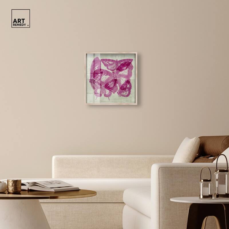 Fluttering Wings Shadowbox by Art Remedy