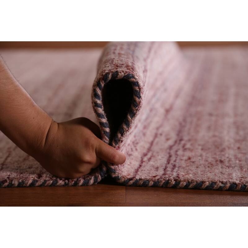 Hand Knotted Oriental 100% Wool Carpet Tribal Animal Pictorial Multi-Colored Gabbeh Area Rug - 10' 8'' X 7' 10''
