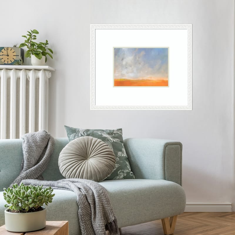Vast Horizon Dream by Julia Contacessi Wood Framed Wall Art Print