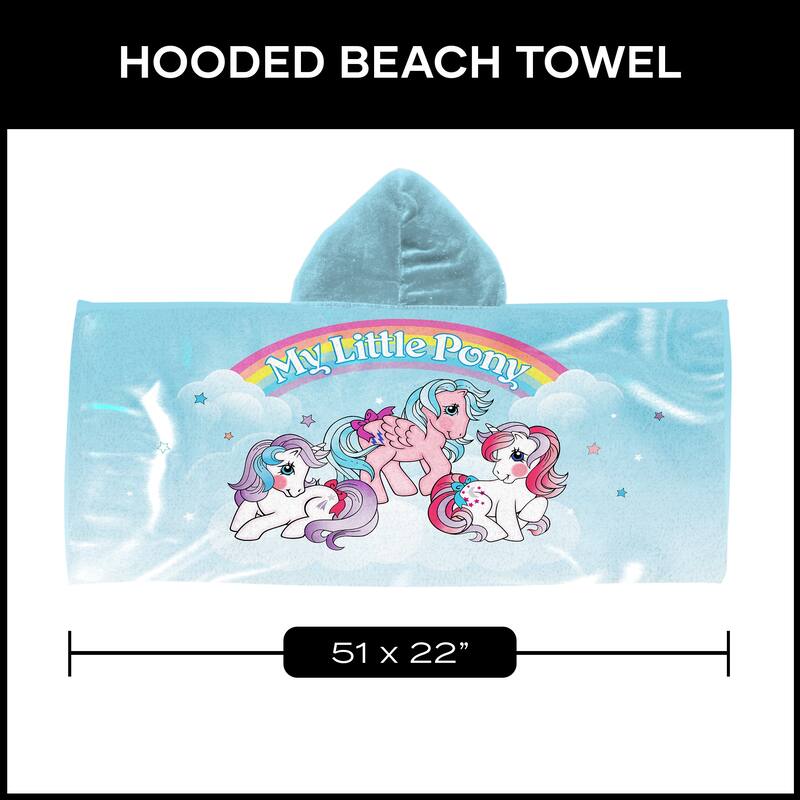 Hasbro My Little Pony Hooded Youth Beach Towel