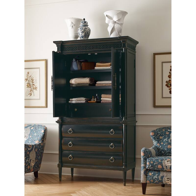 Hooker Furniture 6750-90014 Charleston 46" Wide 4 Drawer Cherry