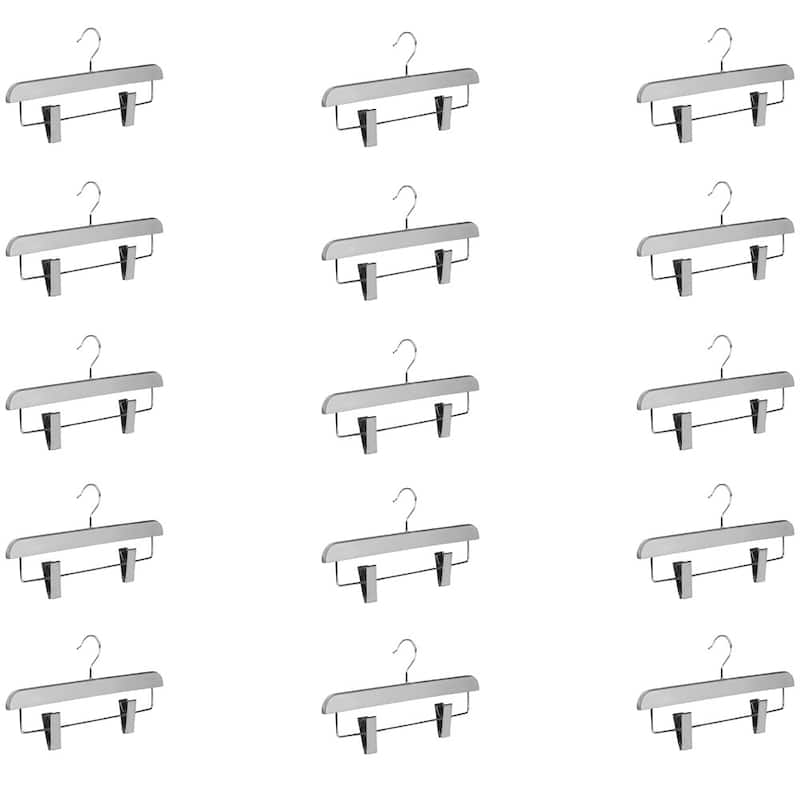 Abs Plastic Trouser Skirt Hangers, Perfect for Skirts, Pants, Slacks